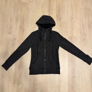 lululemon scuba  Charcoal Hoodie